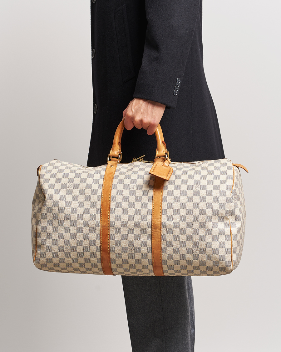 Mies |  | Louis Vuitton Pre-Owned | Keepall 50 Bag Damier Azur