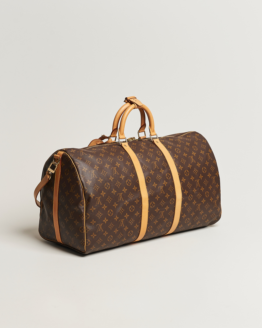 Mies | Louis Vuitton Pre-Owned Keepall Bandoulière 55 Monogram | Louis Vuitton Pre-Owned | Keepall Bandoulière 55 Monogram