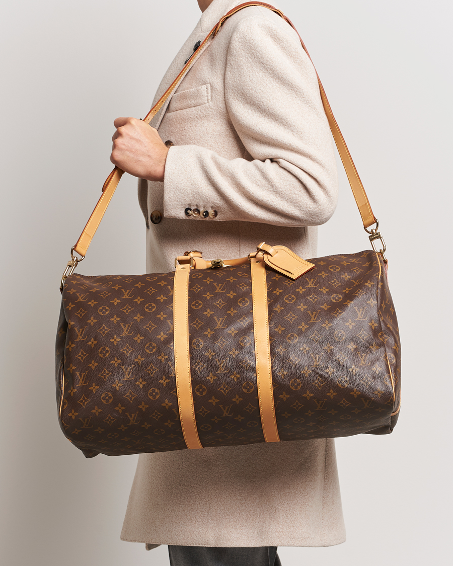 Mies | Louis Vuitton Pre-Owned Keepall Bandoulière 55 Monogram | Louis Vuitton Pre-Owned | Keepall Bandoulière 55 Monogram