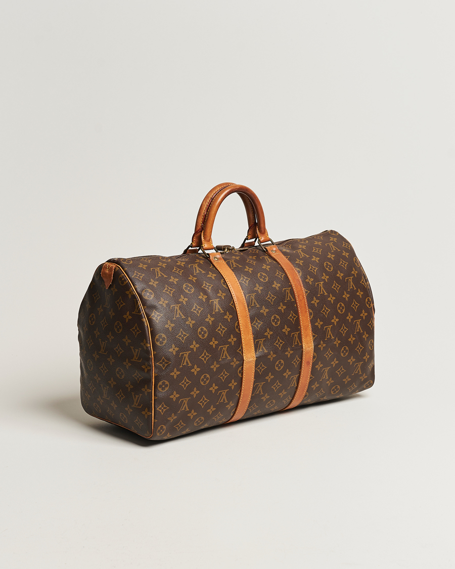 Mies | Louis Vuitton Pre-Owned Keepall 50 Bag Monogram | Louis Vuitton Pre-Owned | Keepall 50 Bag Monogram