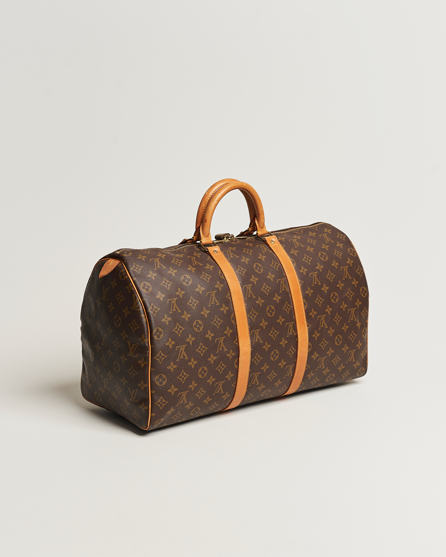 Mies | Louis Vuitton Pre-Owned Keepall 50 Bag Monogram | Louis Vuitton Pre-Owned | Keepall 50 Bag Monogram