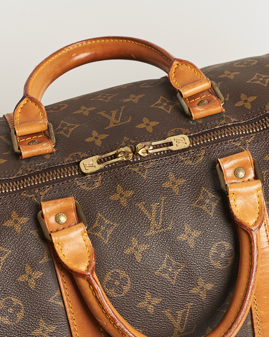 Mies | Louis Vuitton Pre-Owned Keepall 55 Bag Monogram | Louis Vuitton Pre-Owned | Keepall 55 Bag Monogram