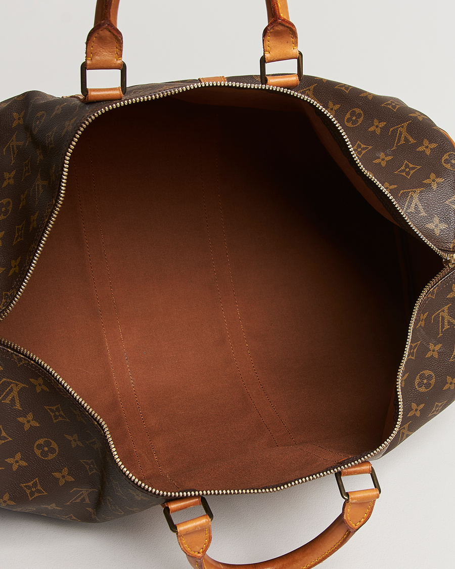 Mies | Louis Vuitton Pre-Owned Keepall 55 Bag Monogram | Louis Vuitton Pre-Owned | Keepall 55 Bag Monogram