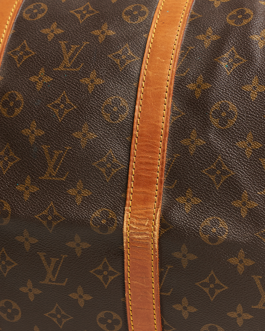Mies | Louis Vuitton Pre-Owned Keepall 55 Bag Monogram | Louis Vuitton Pre-Owned | Keepall 55 Bag Monogram