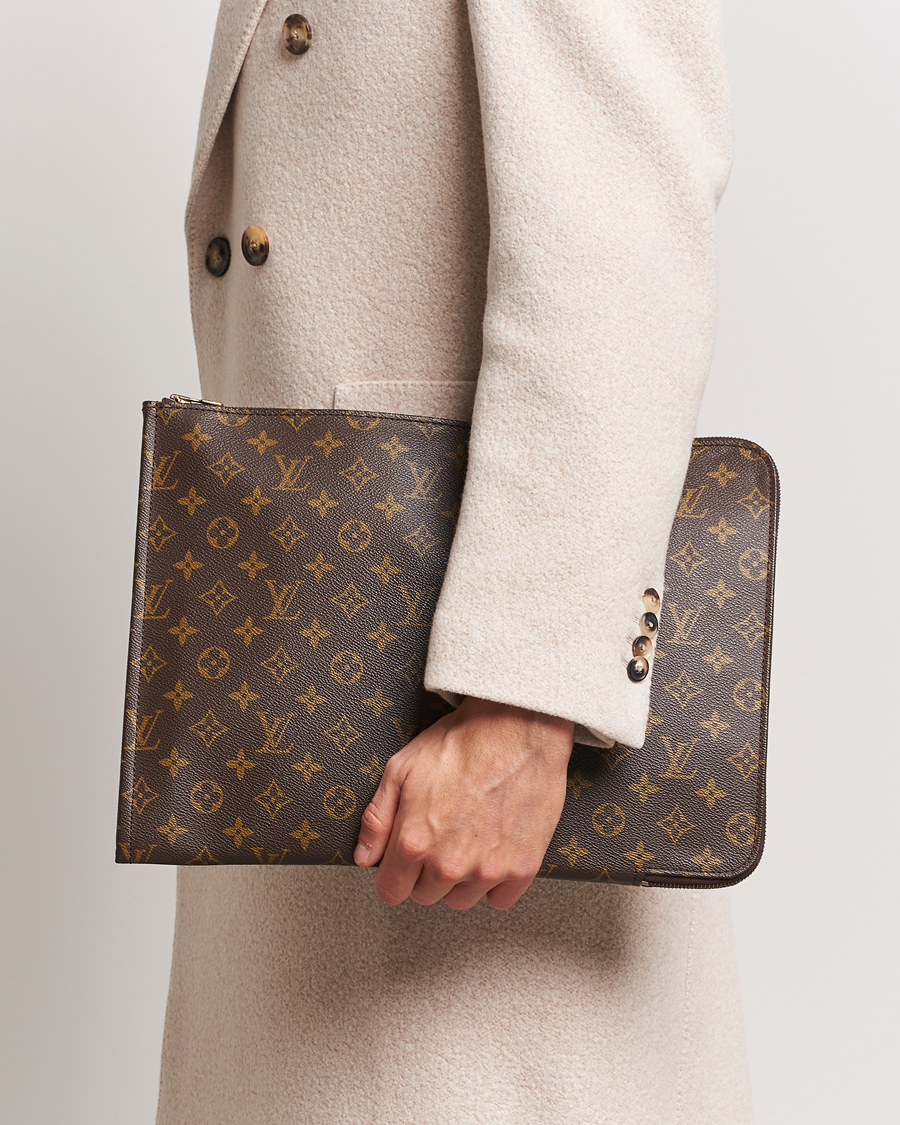 Mies | Aiemmin myydyt laukut | Louis Vuitton Pre-Owned | Posh Documan Document Bag Monogram