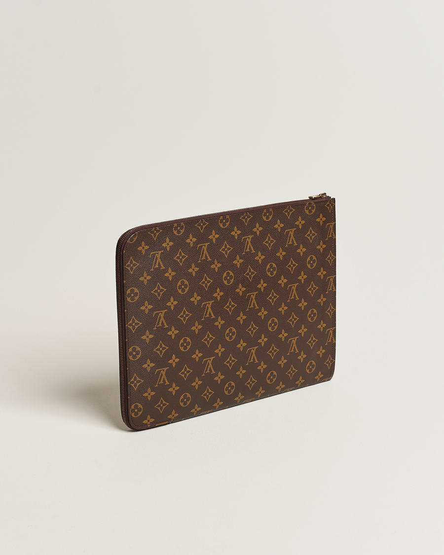 Mies | Louis Vuitton Pre-Owned Posh Documan Document Bag Monogram | Louis Vuitton Pre-Owned | Posh Documan Document Bag Monogram