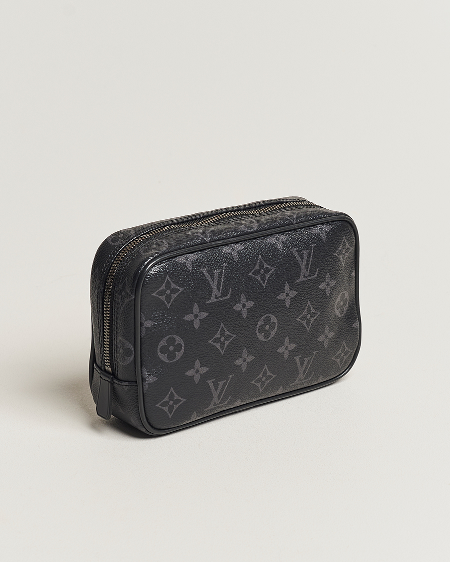 Mies | Louis Vuitton Pre-Owned Toiletry Bag PM Monogram Eclipse | Louis Vuitton Pre-Owned | Toiletry Bag PM Monogram Eclipse