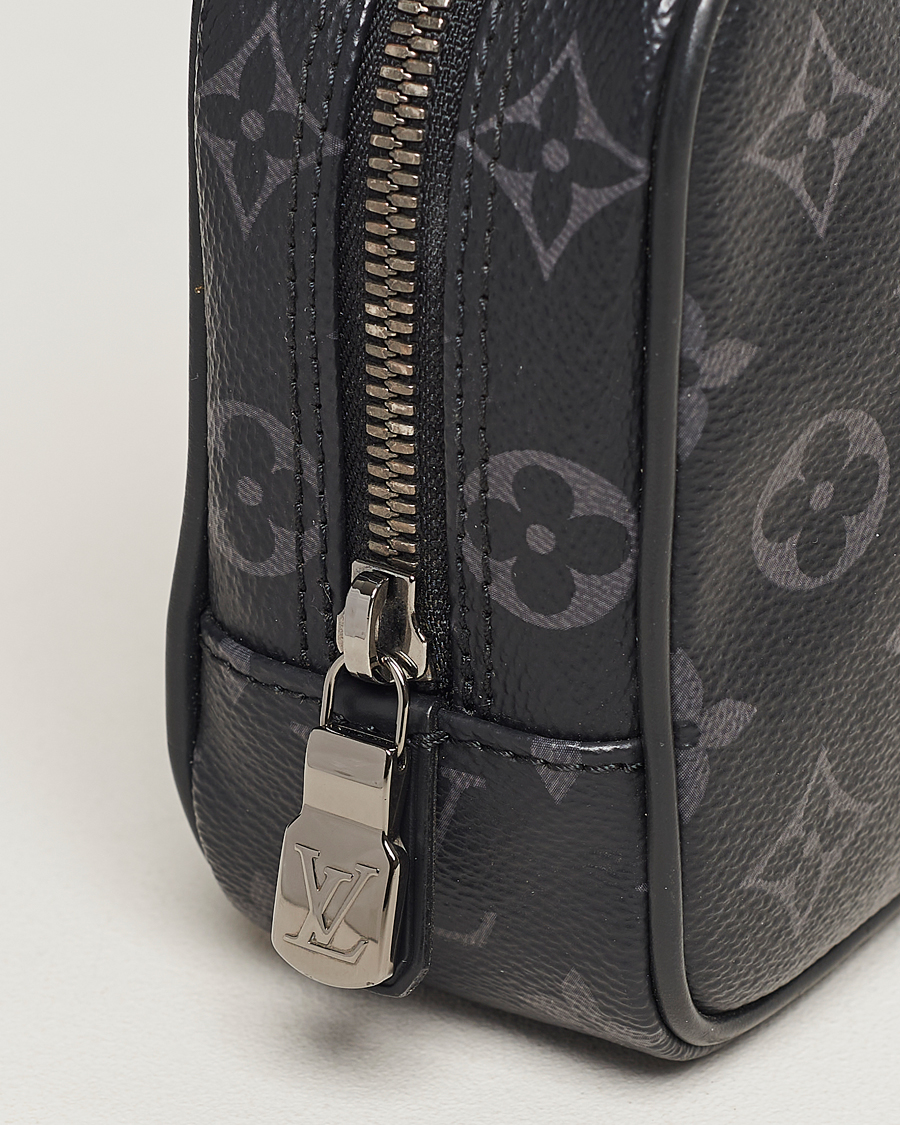 Mies | Louis Vuitton Pre-Owned Toiletry Bag PM Monogram Eclipse | Louis Vuitton Pre-Owned | Toiletry Bag PM Monogram Eclipse