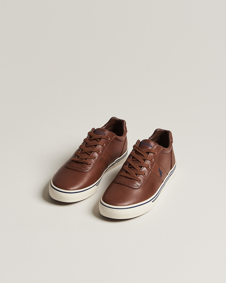 Mies | Polo Ralph Lauren Hanford Leather Sneaker Tan | Polo Ralph Lauren | Hanford Leather Sneaker Tan