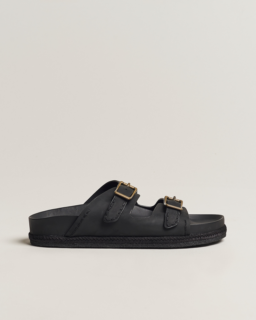 Mies | Polo Ralph Lauren Turbach Leather Sandals Black | Polo Ralph Lauren | Turbach Leather Sandals Black