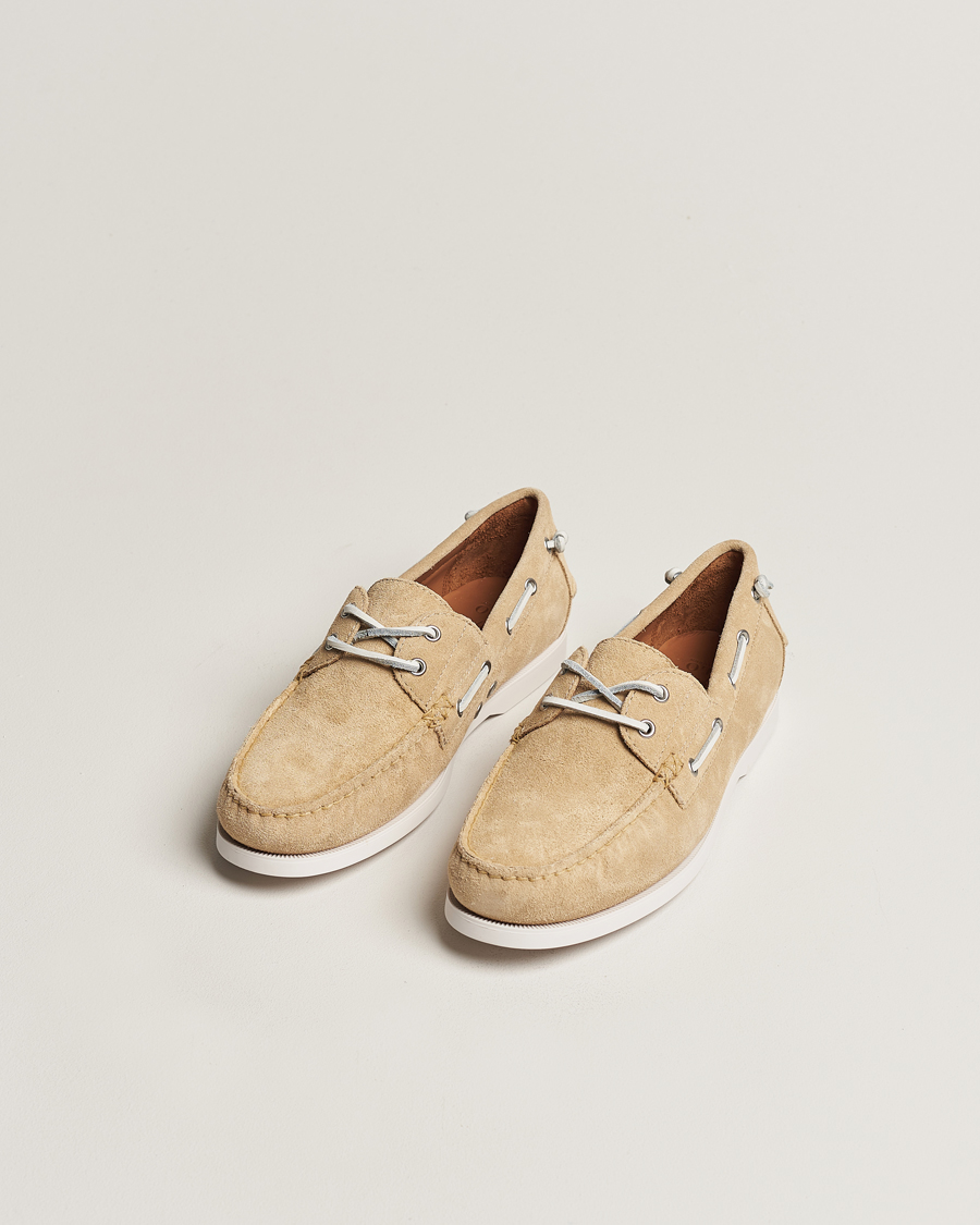 Mies | Only Polo | Polo Ralph Lauren | Merton Suede Boat Shoe Bone