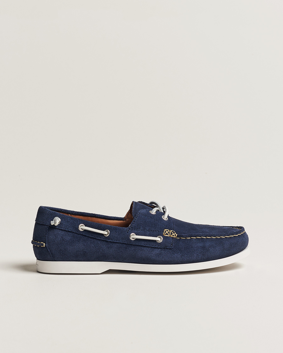 Mies | Polo Ralph Lauren Merton Suede Boat Shoe Hunter Navy | Polo Ralph Lauren | Merton Suede Boat Shoe Hunter Navy
