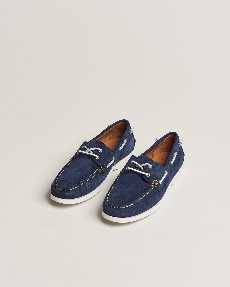 Mies | Only Polo | Polo Ralph Lauren | Merton Suede Boat Shoe Hunter Navy