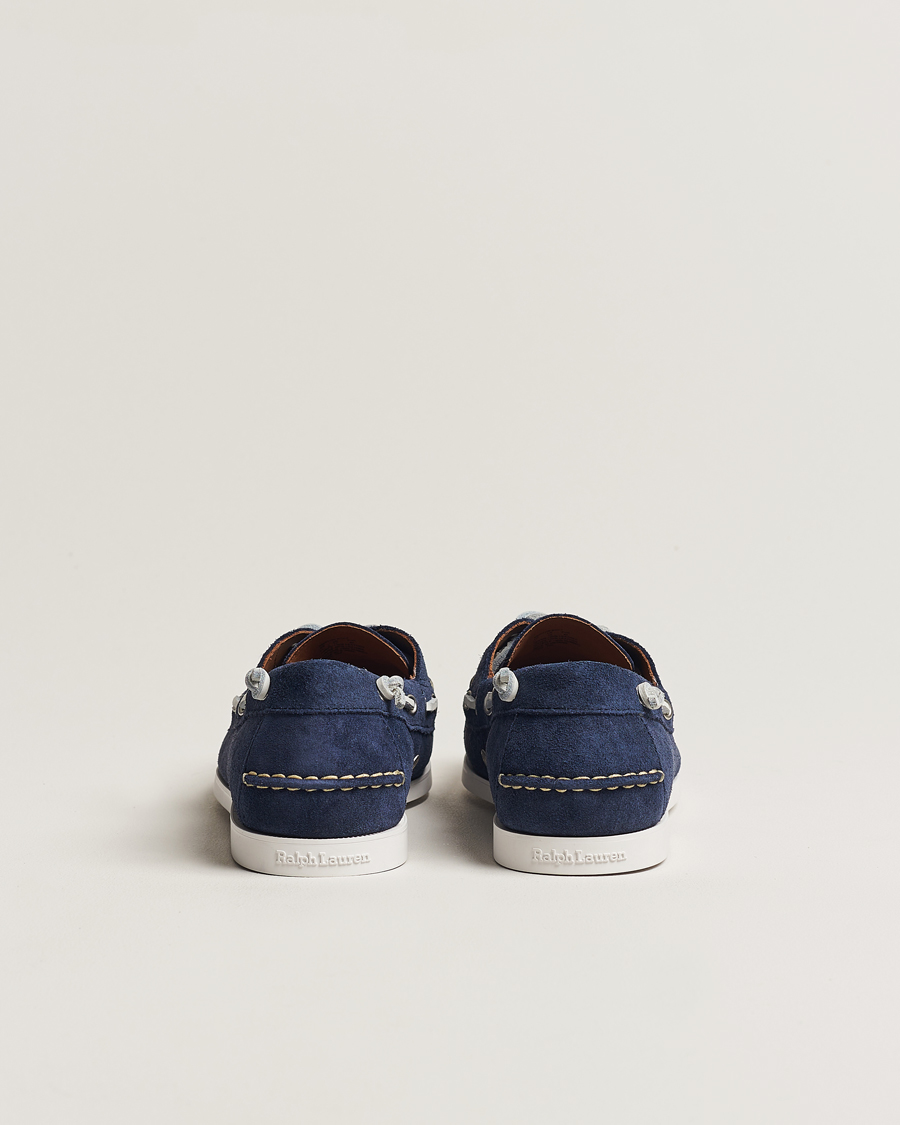 Mies | Polo Ralph Lauren Merton Suede Boat Shoe Hunter Navy | Polo Ralph Lauren | Merton Suede Boat Shoe Hunter Navy