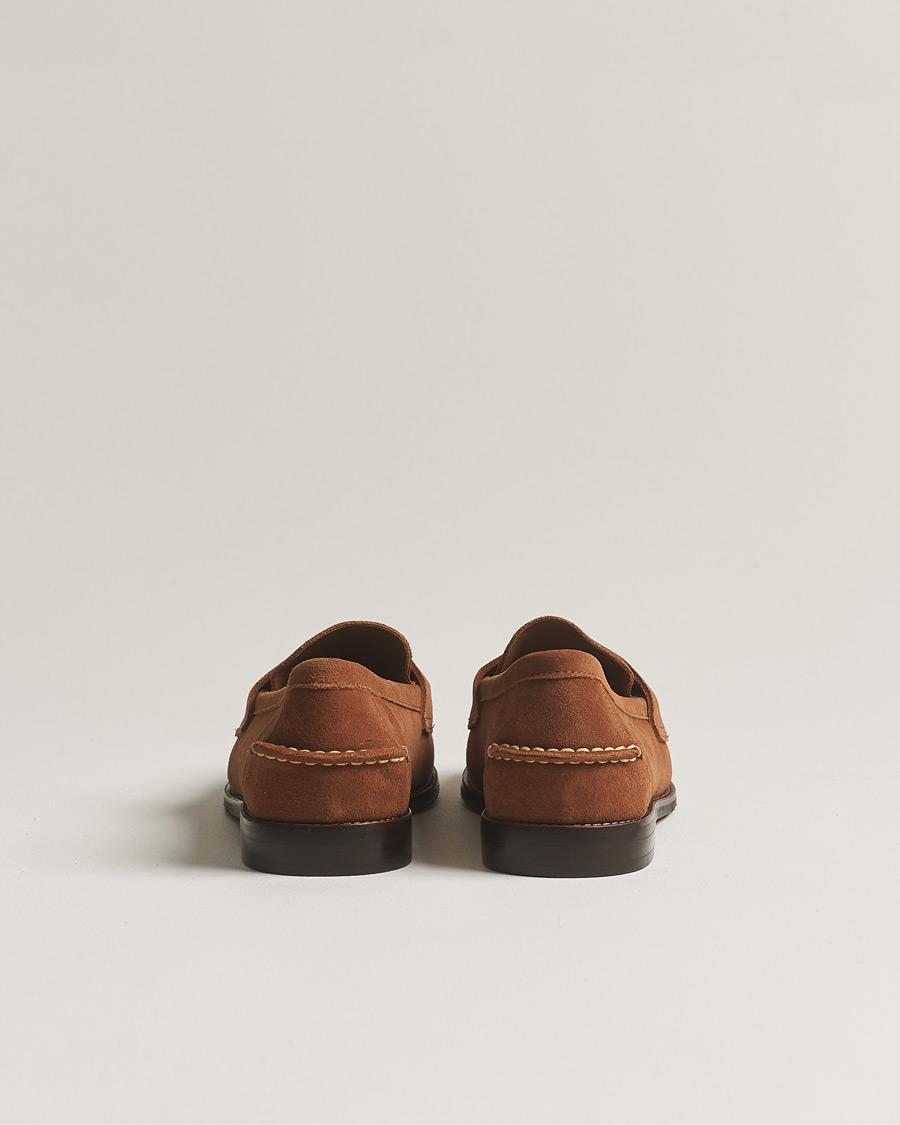 Mies | Polo Ralph Lauren Suede Penny Loafer Teak | Polo Ralph Lauren | Suede Penny Loafer Teak