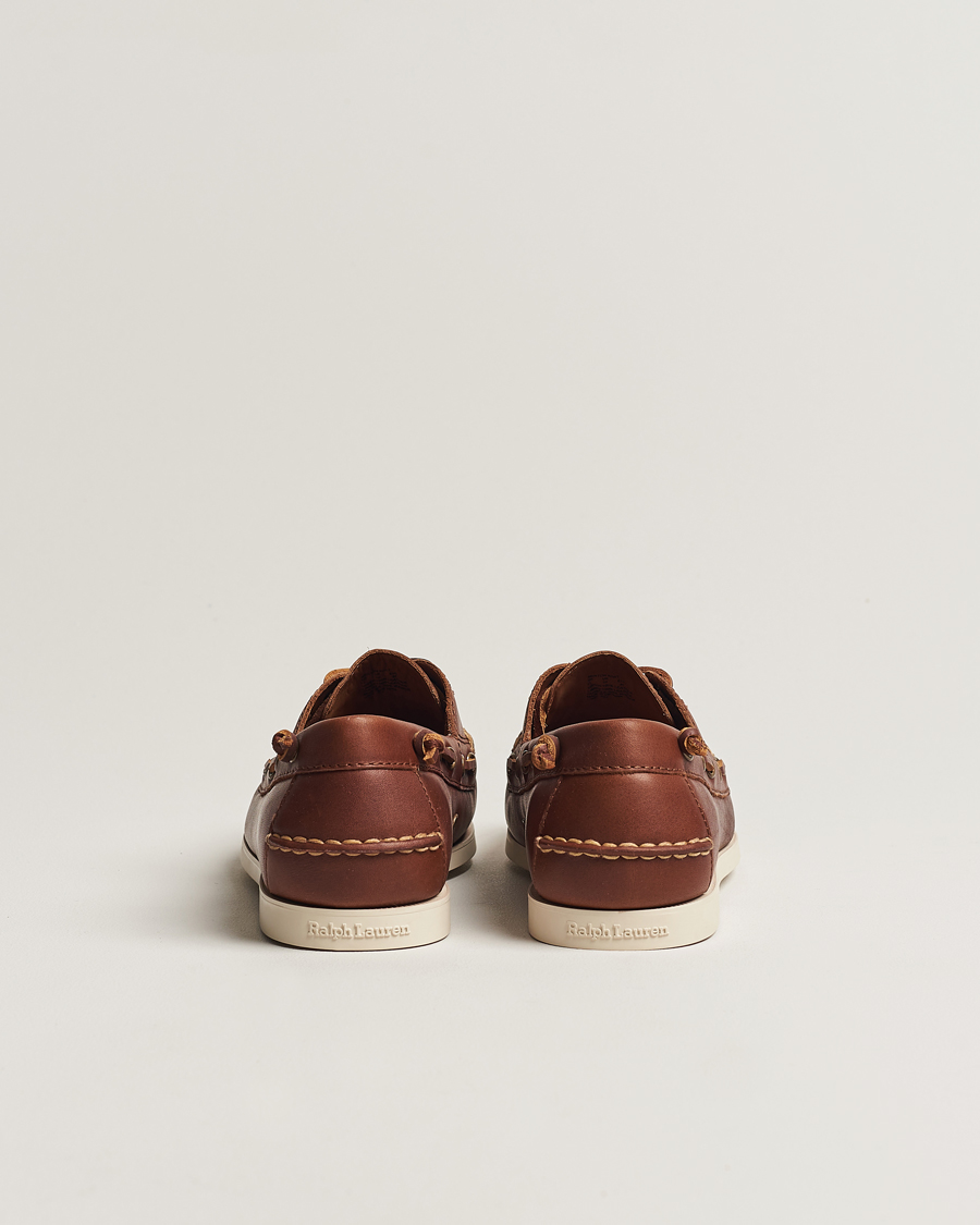 Mies | Purjehduskengät | Polo Ralph Lauren | Merton Leather Boat Shoe Tan