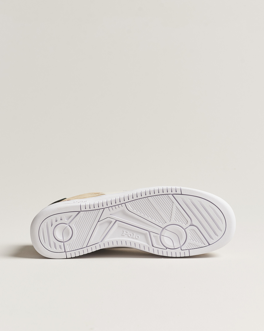 Mies | Polo Ralph Lauren Masters Court Leather/Suede Sneaker White | Polo Ralph Lauren | Masters Court Leather/Suede Sneaker White