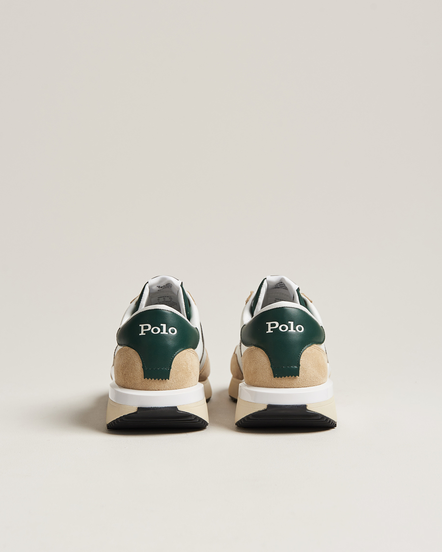 Mies | Polo Ralph Lauren Train 89 Running Sneaker Suede/Mesh White | Polo Ralph Lauren | Train 89 Running Sneaker Suede/Mesh White