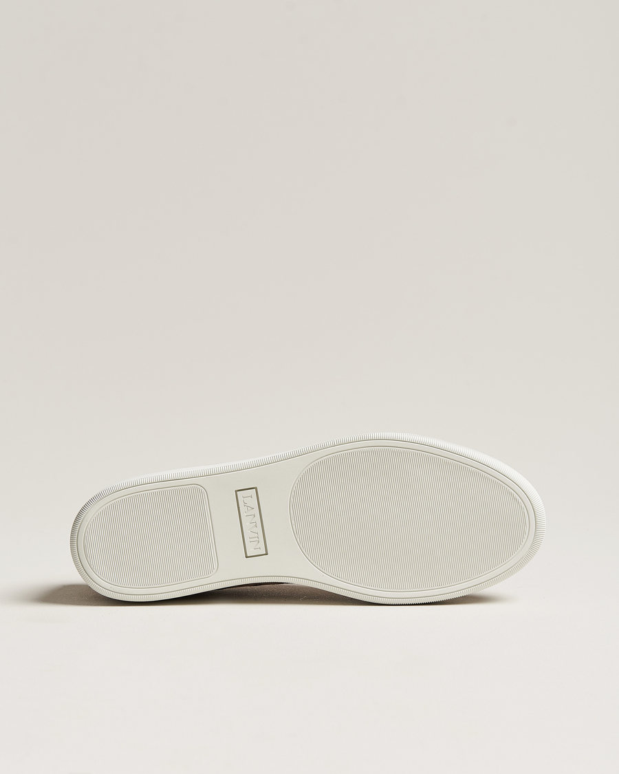 Mies | Lanvin Nappa Cap Toe Sneaker Beige | Lanvin | Nappa Cap Toe Sneaker Beige