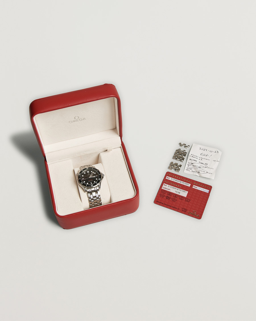 Mies | Omega Pre-Owned Seamaster Diver 300M 212.30.41.61.01.001 Steel Black | Omega Pre-Owned | Seamaster Diver 300M 212.30.41.61.01.001 Steel Black