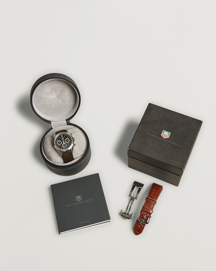 Mies | Tag Heuer Pre-Owned Carrera Calibre 17 Steel Black | Tag Heuer Pre-Owned | Carrera Calibre 17 Steel Black