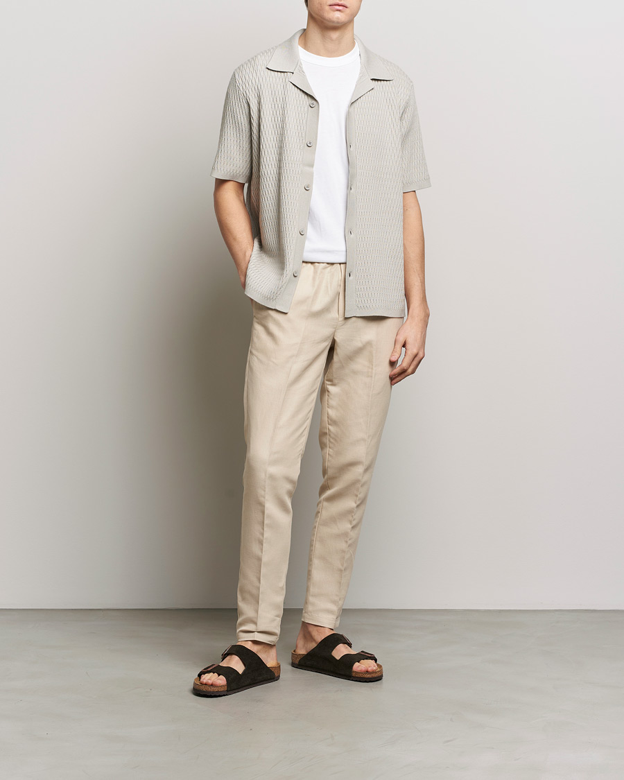 Mies | Kauluspaidat | Samsøe Samsøe | Sagabin Resort Collar Short Sleeve Shirt Moonstruck