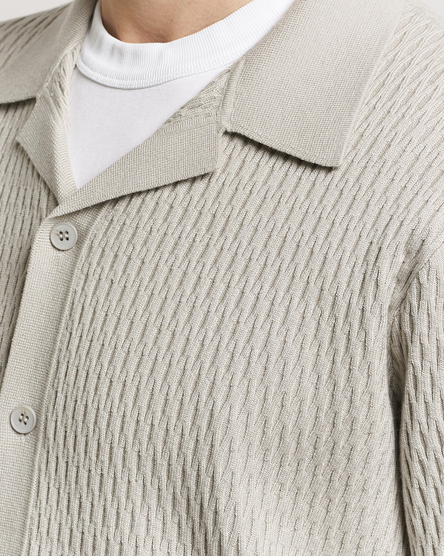 Mies | Kauluspaidat | Samsøe Samsøe | Sagabin Resort Collar Short Sleeve Shirt Moonstruck