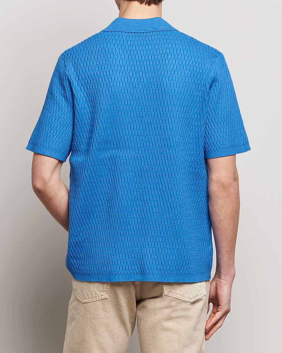 Mies | Kauluspaidat | Samsøe Samsøe | Sagabin Resort Collar Short Sleeve Shirt Super Sonic