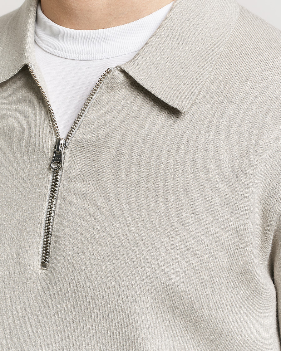 Mies | Puserot | Samsøe Samsøe | Guna Half Zip Moonstruck