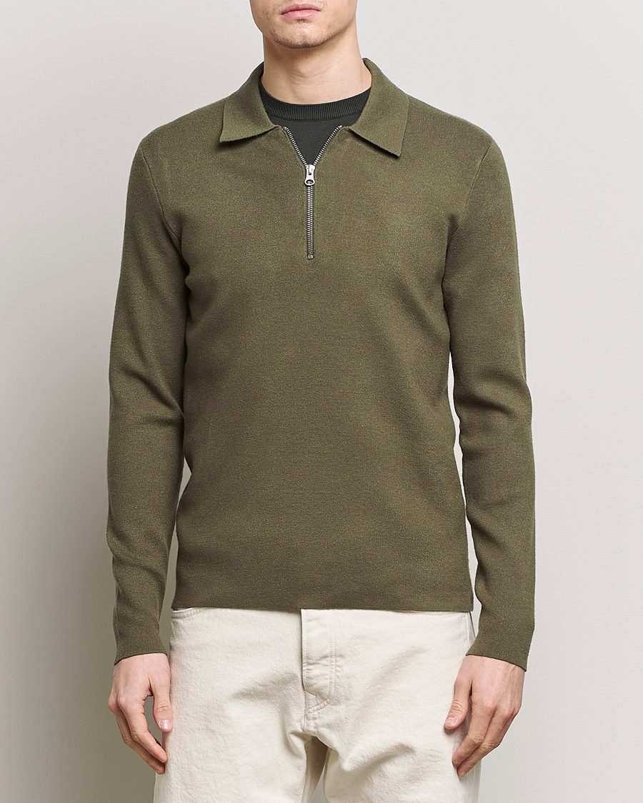 Mies | Samsøe Samsøe | Samsøe Samsøe | Guna Half Zip Dusty Olive