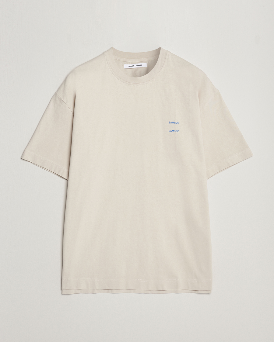 Mies | T-paidat | Samsøe Samsøe | Joel Organic Cotton T-Shirt Moonstruck