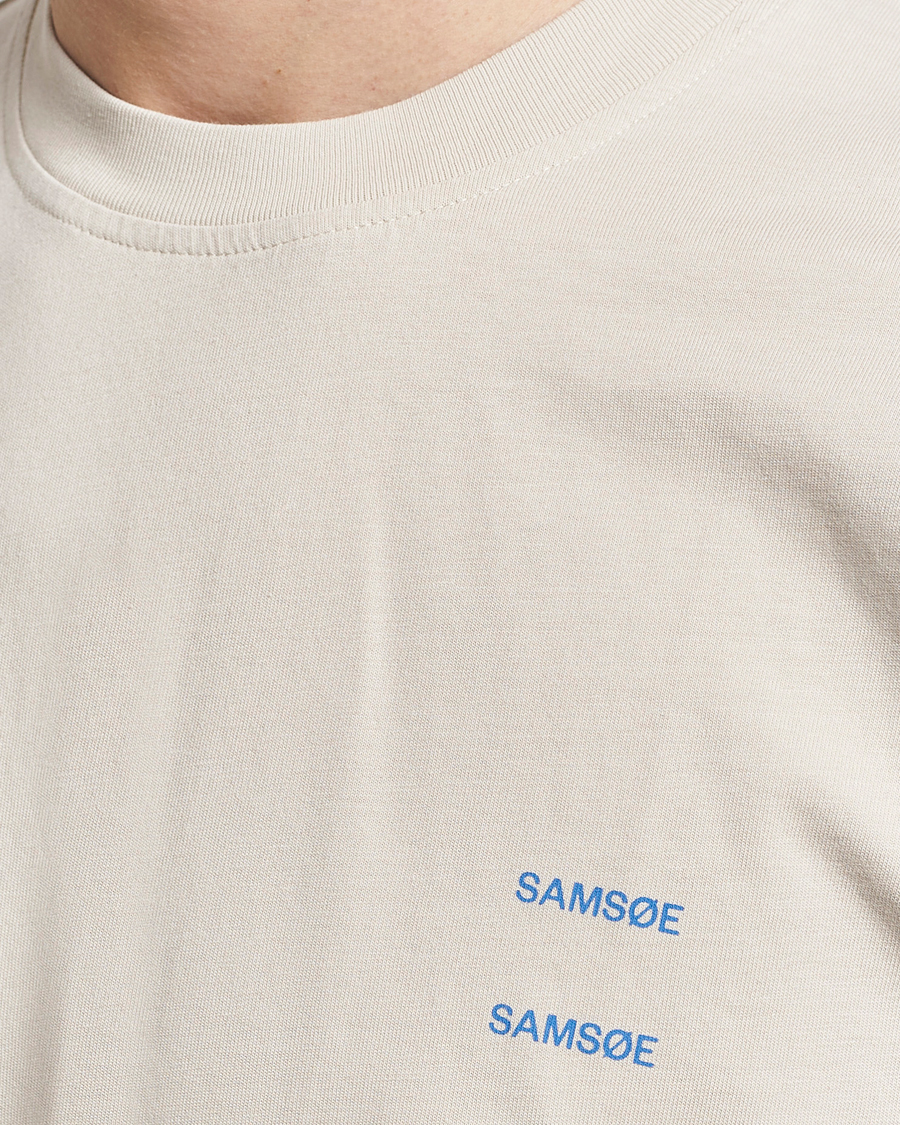 Mies | T-paidat | Samsøe Samsøe | Joel Organic Cotton T-Shirt Moonstruck