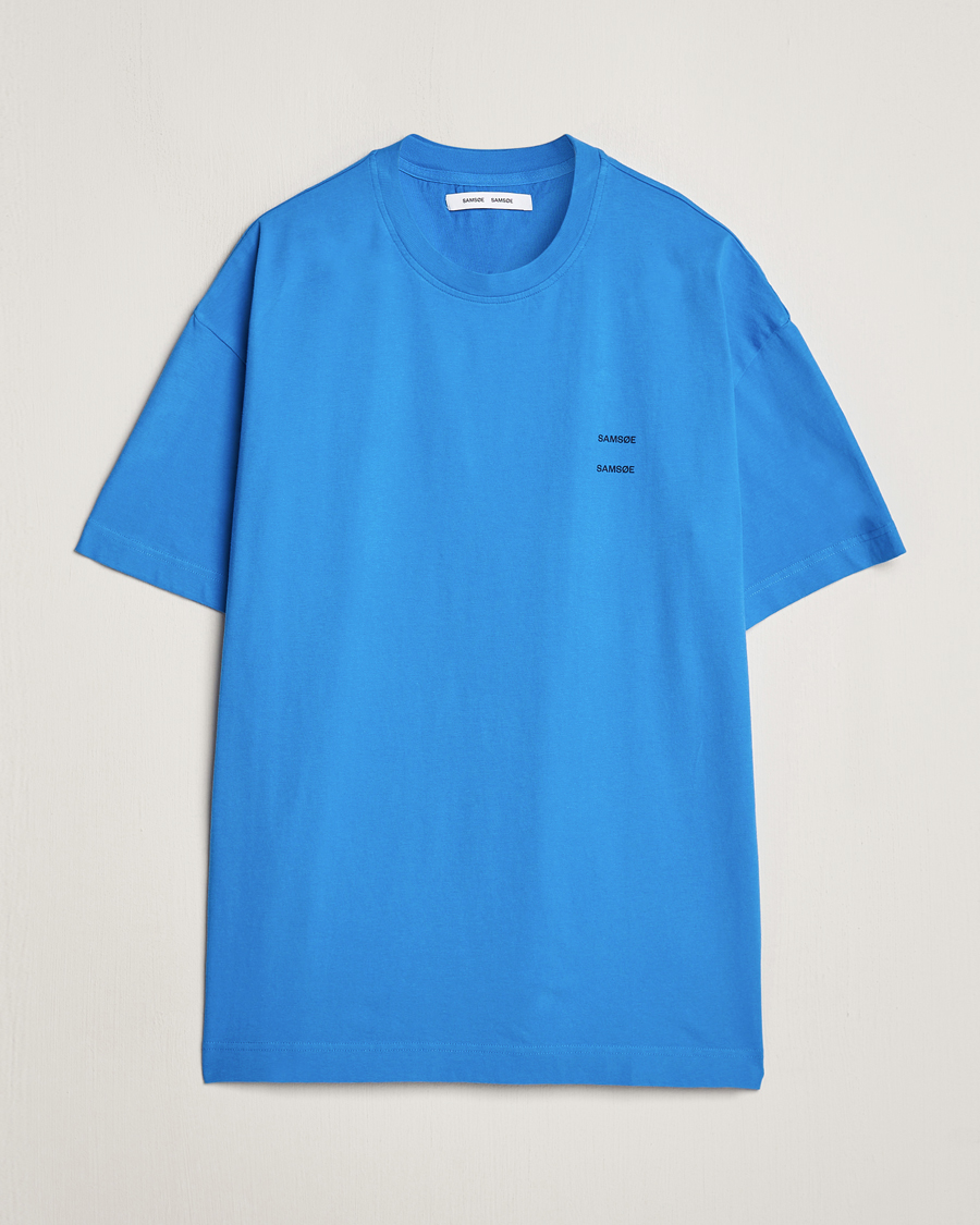 Mies | T-paidat | Samsøe Samsøe | Joel Organic Cotton T-Shirt Super Sonic