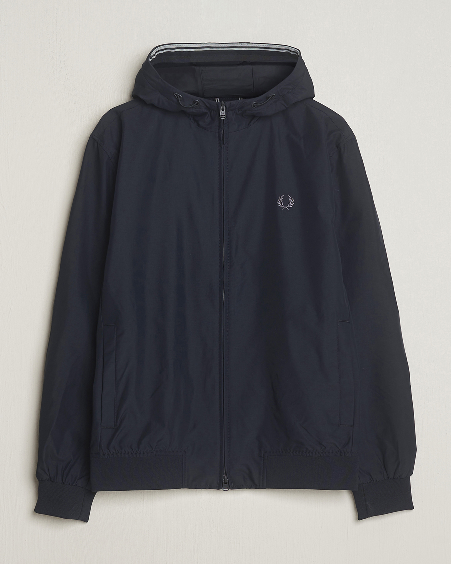 Mies | Takit | Fred Perry | Brentham Hooded Jacket Black