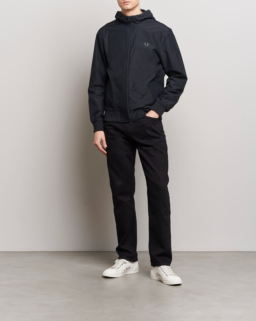 Mies | Takit | Fred Perry | Brentham Hooded Jacket Black