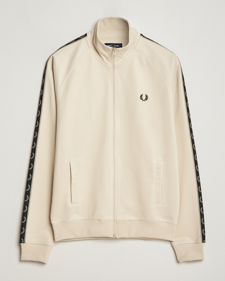 Mies | Puserot | Fred Perry | Taped Track Jacket Oatmeal