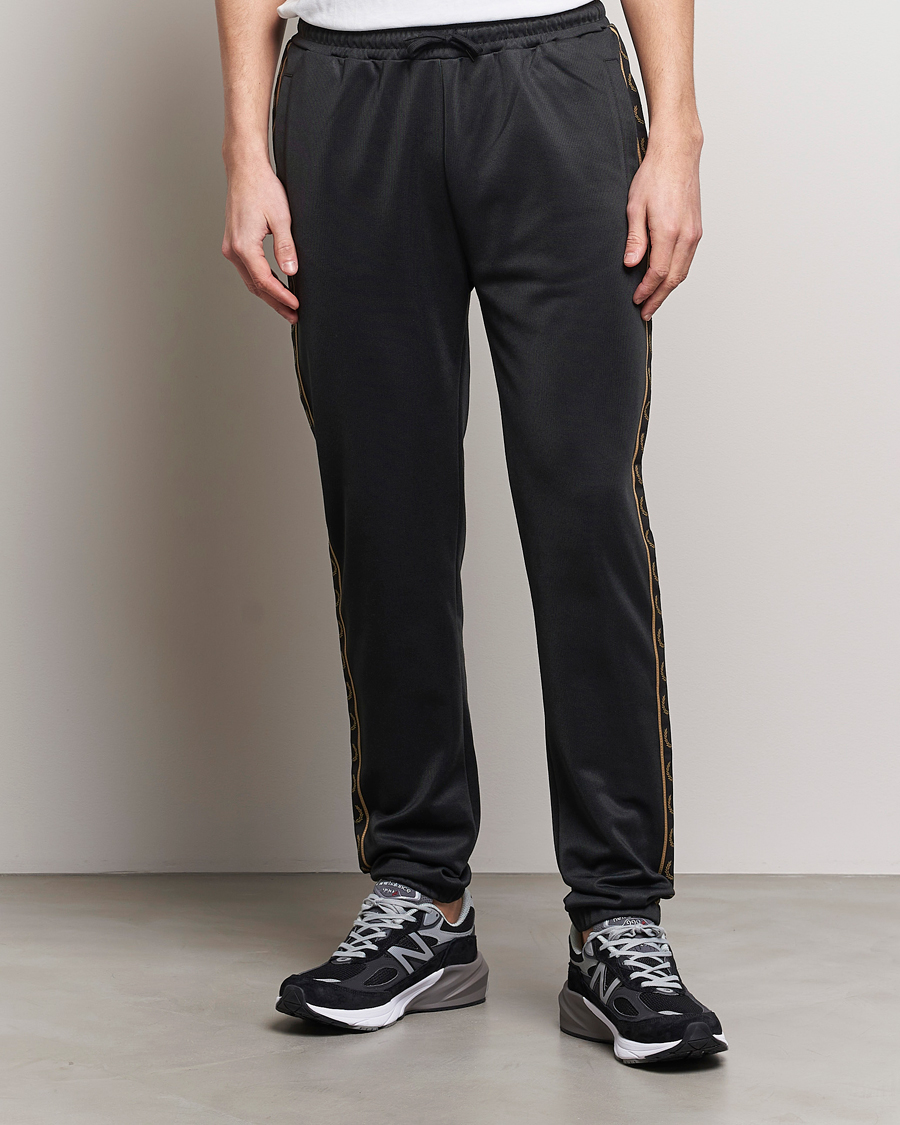 Mies | Housut | Fred Perry | Taped Track Pants Black