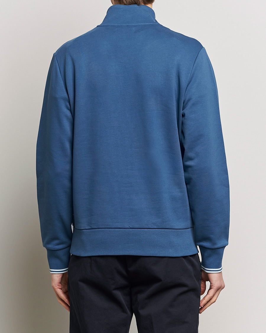 Mies | Puserot | Fred Perry | Half Zip Sweatshirt Midnight Blue