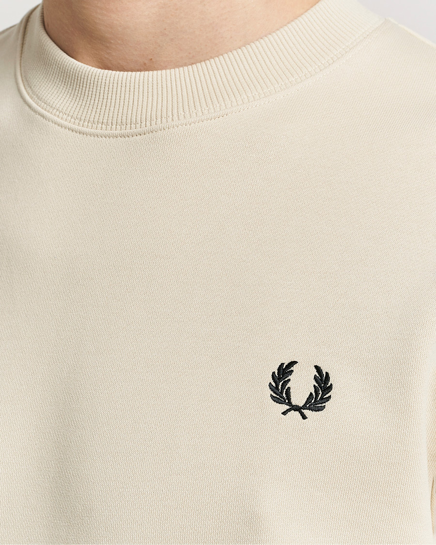 Mies | Puserot | Fred Perry | Crew Neck Sweatshirt Oatmeal