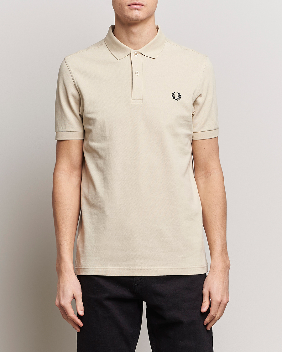 Mies | Fred Perry | Fred Perry | Plain Polo Shirt Oatmeal