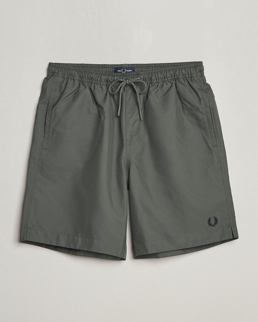 Mies | Uimahousut | Fred Perry | Classic Swimshorts Field Green