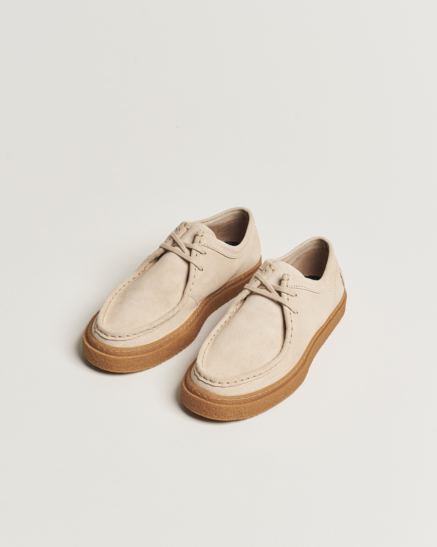 Mies | Best of British | Fred Perry | Dawson Suede Shoe Oatmeal