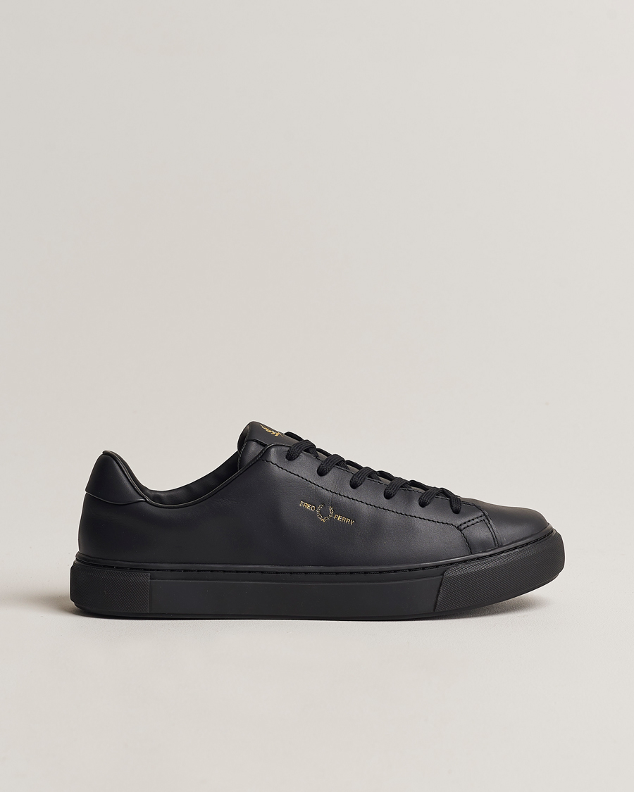 Mies | Fred Perry B71 Leather Sneaker Black | Fred Perry | B71 Leather Sneaker Black