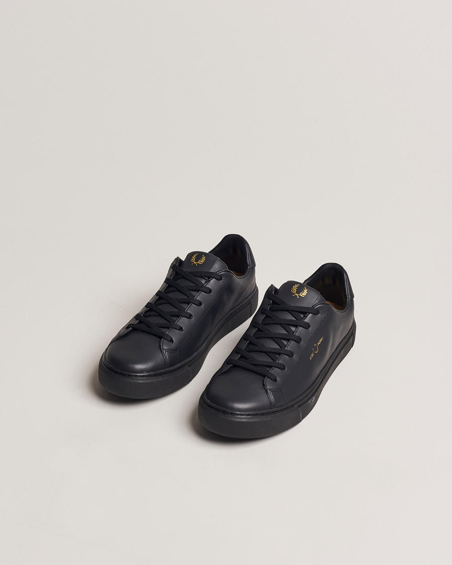 Mies | Fred Perry B71 Leather Sneaker Black | Fred Perry | B71 Leather Sneaker Black