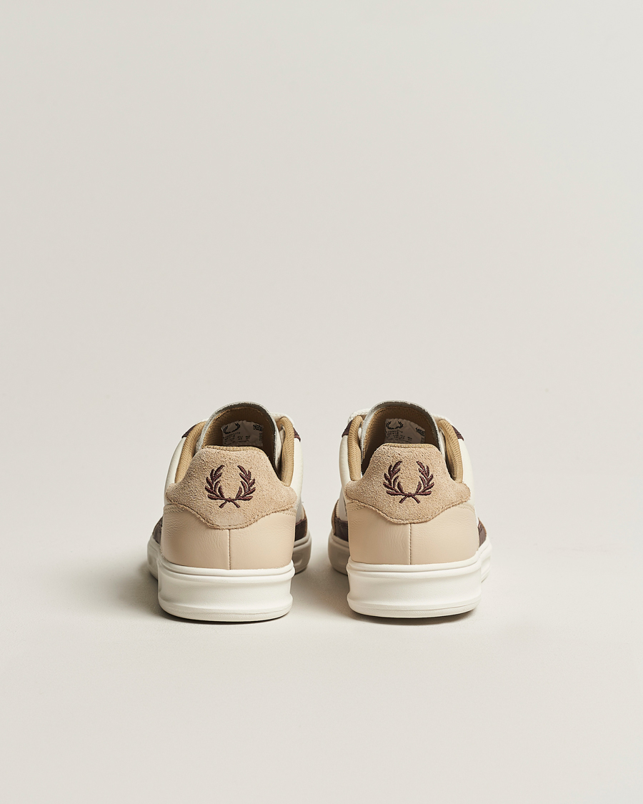Mies | Fred Perry B440 Sneaker White/Beige | Fred Perry | B440 Sneaker White/Beige