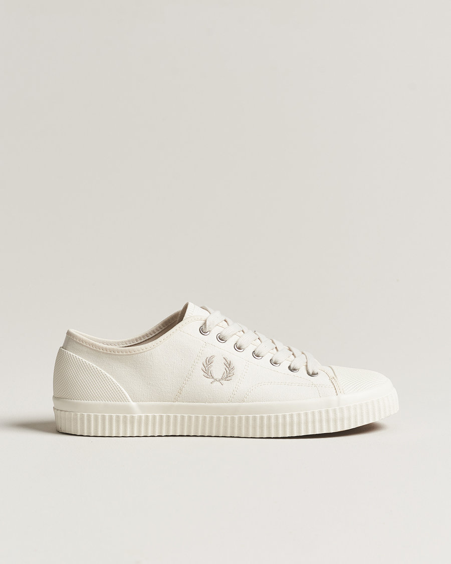 Mies | Fred Perry Hughes Canvas Sneaker Ecru | Fred Perry | Hughes Canvas Sneaker Ecru