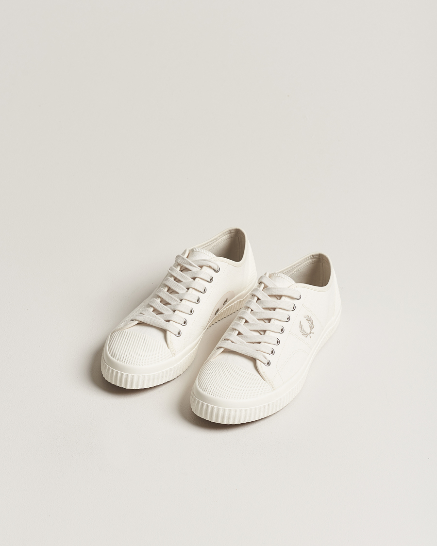 Mies |  | Fred Perry | Hughes Canvas Sneaker Ecru