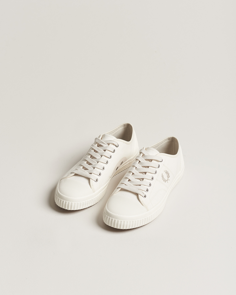 Mies | Fred Perry Hughes Canvas Sneaker Ecru | Fred Perry | Hughes Canvas Sneaker Ecru