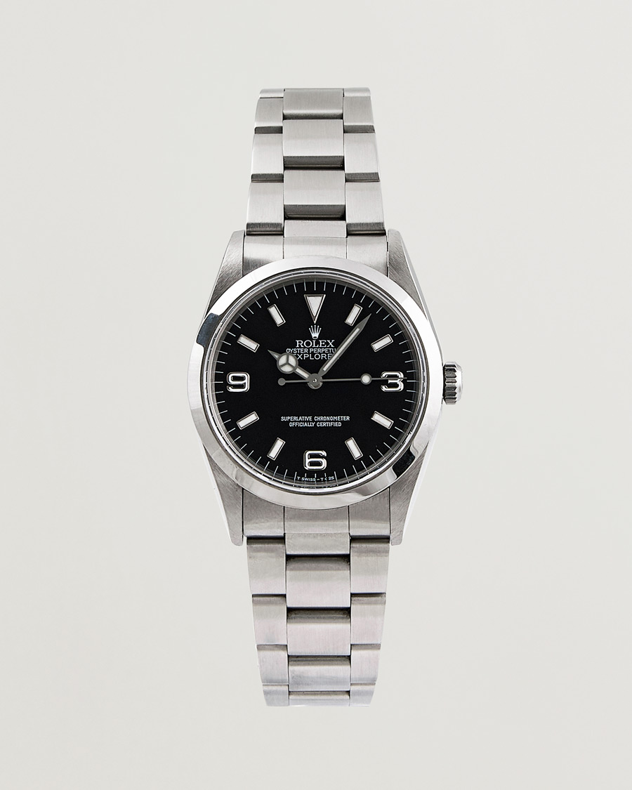 Mies | Pre-Owned & Vintage Watches | Rolex Pre-Owned | Explorer 14270  Steel Black