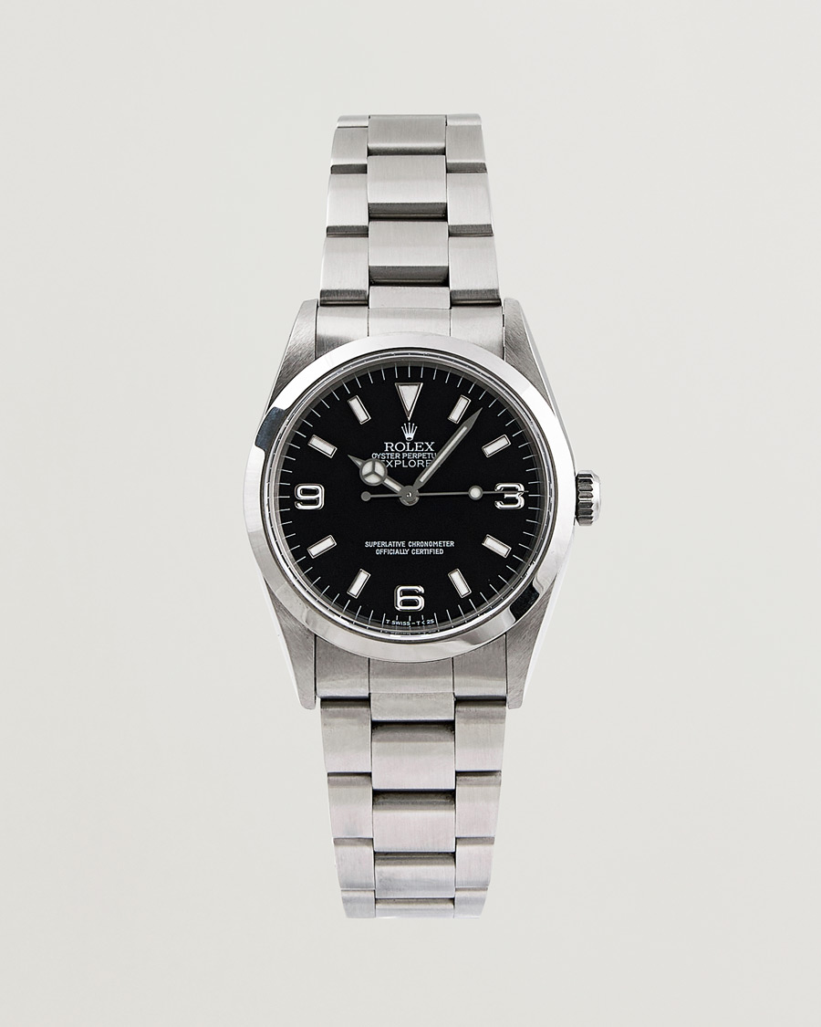 Mies | Rolex Pre-Owned Explorer 14270 Steel Black | Rolex Pre-Owned | Explorer 14270 Steel Black